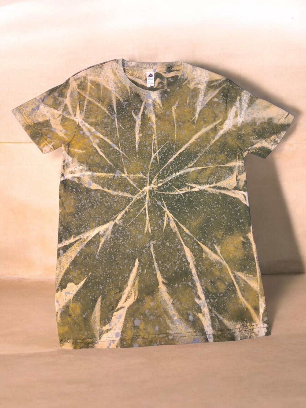 Men's Camo Tie-Dye Crewneck T-Shirt